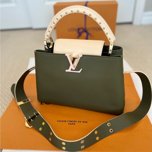 Authentic (Pristine) New Interpretation Capucines Louis Vuitton Bag. $5,988. - Picture 2 of 15